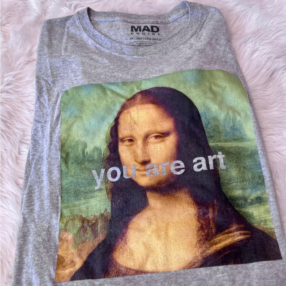 You Are The Art graphic t, size 2X